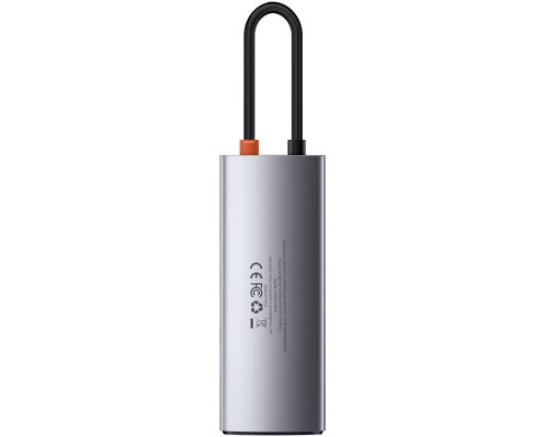Концентратор Baseus USB3.1 Type-C to USB Type C PD 100W/HDMI 4K 60 Hz/3*USB 3.2 Gen1/ 5in1 (CAHUB-CX0G)