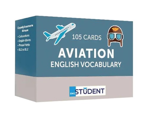 Навчальний набір English Student Картки для вивчення англійської мови Agriculture English Vocabulary, українська (591225966)