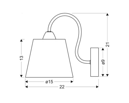Бра Candellux 21-70739 LUK (21-70739)