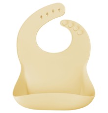 Слинявчик MinikOiOi Basics-Bib силіконовий 100 (Mellow Yellow) (101020056)