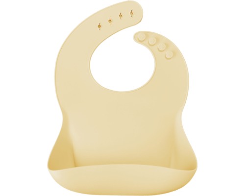 Слинявчик MinikOiOi Basics-Bib силіконовий 100 (Mellow Yellow) (101020056)