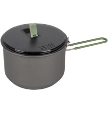 Котел туристичний Bo-Camp Explorer Hard Anodized 1 л Сірий/Зелений (2200236)