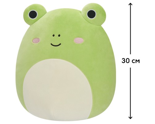 М'яка іграшка Squishmallows Жабка Венді 30 см (SQCR04165) М'яка іграшка Squishmallows Жабка Венді 30 см (SQCR04165)