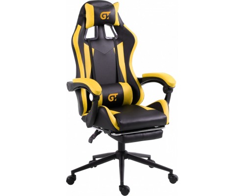 Крісло ігрове GT Racer X-2323 Black/Yellow
