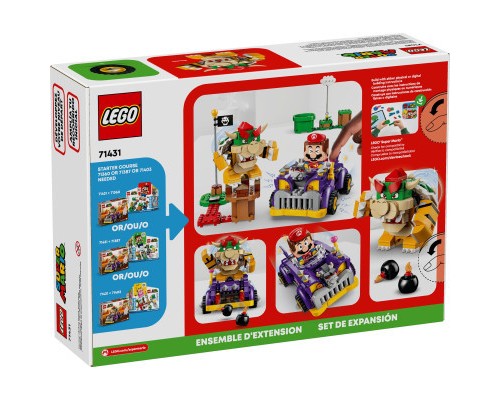 Конструктор LEGO Маслкар Bowser. Додатковий набір 458 деталей (71431)