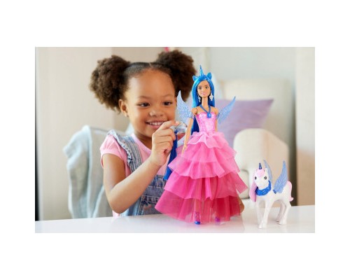 Лялька Barbie Дивовижний сапфір серії Дрімтопія (HRR16)