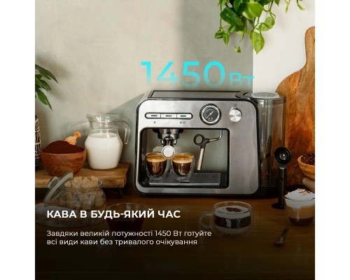 Ріжкова кавоварка еспресо Cecotec CCTC-01983 Ріжкова кавоварка еспресо Cecotec CCTC-01983