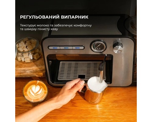 Ріжкова кавоварка еспресо Cecotec CCTC-01983 Ріжкова кавоварка еспресо Cecotec CCTC-01983