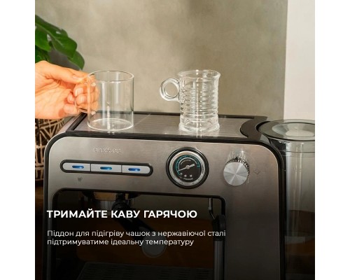 Ріжкова кавоварка еспресо Cecotec CCTC-01983 Ріжкова кавоварка еспресо Cecotec CCTC-01983
