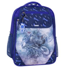 Рюкзак шкільний Bagland Відмінник 20 л. 225 синій 534 (0058070) (41828189)