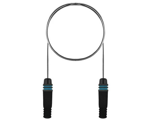 Скакалка LiveUp Jump Rope LS3137 швидкісна чорна 280см (6951376109580)