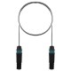 Скакалка LiveUp Jump Rope LS3137 швидкісна чорна 280см (6951376109580)