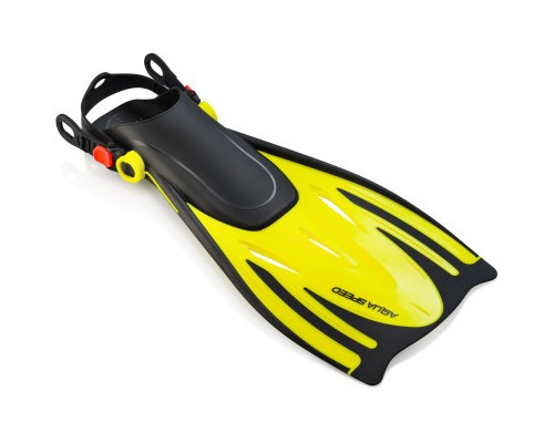 Ласти Aqua Speed Wombat 530-18-1 чорний, жовтий 38-41 (5908217630377)