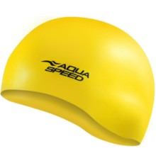 Шапка для плавання Aqua Speed Mono 111-18 6197 жовтий Уні OSFM (5908217661975)