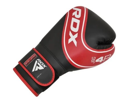 Боксерські рукавички RDX 4B Robo Kids Red/Black 6 унцій (JBG-4R-6oz)