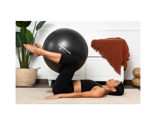М'яч для фітнесу Power System PS-4013 O75 cm PRO Gymball Black (4013BK-0) М'яч для фітнесу Power System PS-4013 O75 cm PRO Gymball Black (4013BK-0)