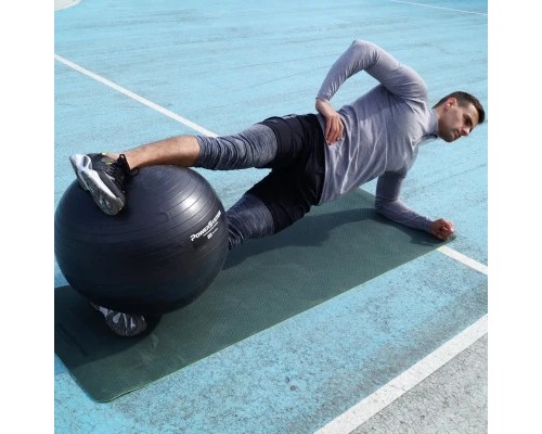 М'яч для фітнесу Power System PS-4013 O75 cm PRO Gymball Black (4013BK-0) М'яч для фітнесу Power System PS-4013 O75 cm PRO Gymball Black (4013BK-0)