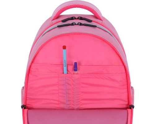 Рюкзак шкільний Bagland Butterfly 1349 Рожевий 21 л (0056566) (953918410)