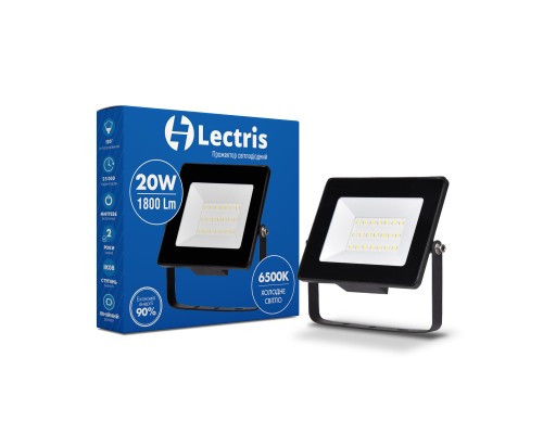 Прожектор Lectris 20W 1800Лм 6500K 185-265V IP65 (1-LС-3002)