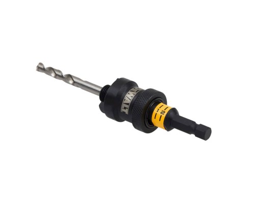 Адаптер для інструменту DeWALT тримач QUICK CHANGE для коронок (цифенборів) 14-30 мм (DT20626)