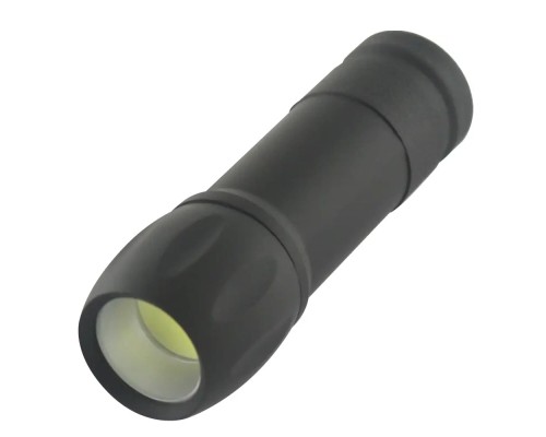 Ліхтар Quantum mile black 3W COB 3xAAA 24шт/уп (QM-FL1046-CB)