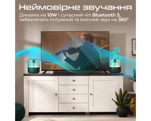 Акустична система Promate Glitz-L Black (glitz-l.black) 