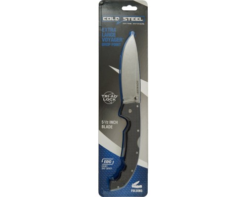 Ніж Cold Steel Voyager XL Drop Point (блістер) (CS-29AXBZ) Ніж Cold Steel Voyager XL Drop Point (блістер) (CS-29AXBZ)
