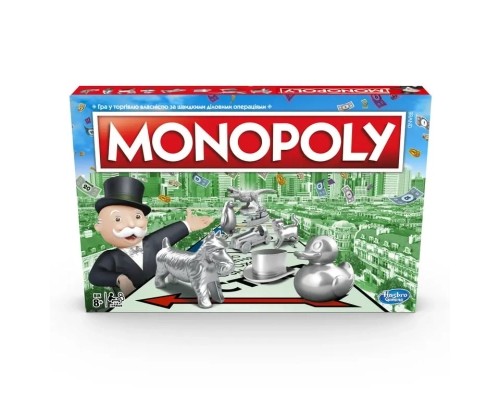 Настільна гра Hasbro Класична Монополія українська версія (C1009)