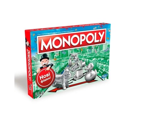 Настільна гра Hasbro Класична Монополія українська версія (C1009)