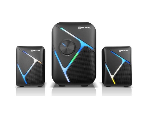 Акустична система REAL-EL M-320 Black (EL121300014) 