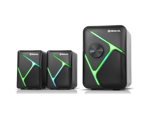 Акустична система REAL-EL M-320 Black (EL121300014) 