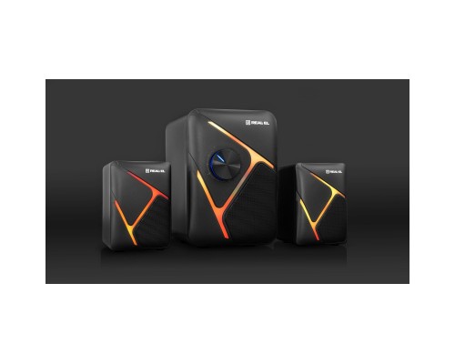 Акустична система REAL-EL M-320 Black (EL121300014) 