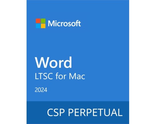 Офісний додаток Microsoft Word LTSC for Mac 2024 Commercial Software, Perpetual (DG7GMGF0PN40_0001)