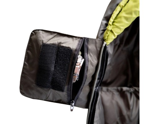 Спальний мішок Tramp Fjord Long кокон лівий green/grey (UTRS-094L-L)