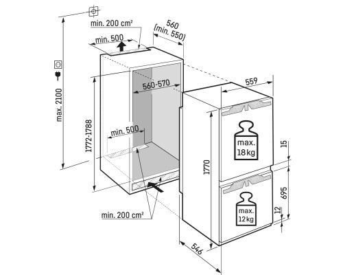 Холодильник Liebherr ICNF5103