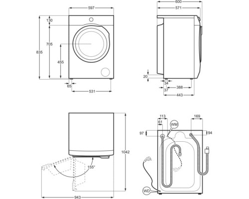 Пральна машина Electrolux EW7W4492U