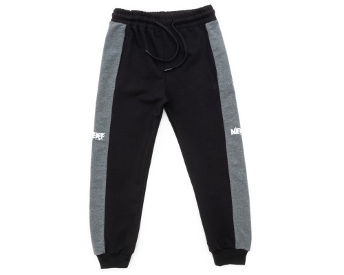 Штани дитячі Joi спортивні на манжетах (M-0306-176B-gray)