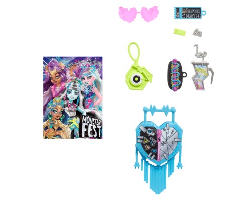 Лялька Monster High Френкі Монстро-фестиваль (HXH79)