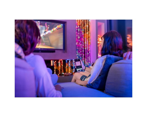 Гірлянда Twinkly mart LED, Strings USB 100 Pearl-shaped RGB LEDs, Green Wire, USB-C 6м (TWKP100RGB-G)