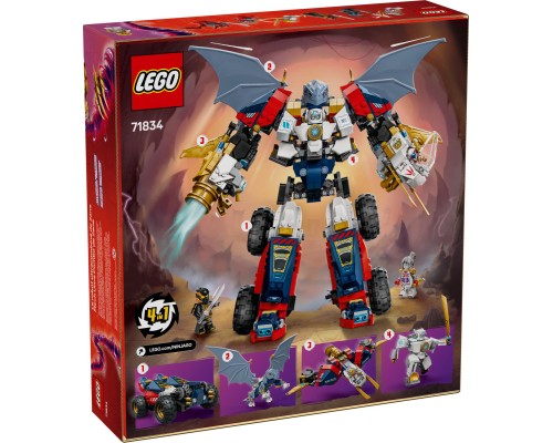 Конструктор LEGO Ninjago Ультраоб''єднувальний робот Зейна (71834)