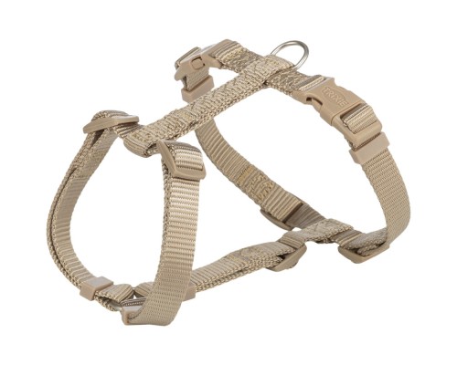 Шлея для собак Trixie Premium H-harness L-XL 75-120 см 25 мм Пісочна (4053032673212)