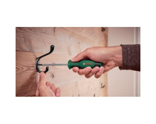 Викрутка Bosch набір 6шт, SL 4 мм, PH2х125 мм, PZ1х100 мм, PZ2х125 мм, Т20х100, Т25х100 (1.600.A02.W7L)