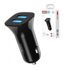 Зарядний пристрій XO CC31 2.4A/2 USB Black (XO-СC31-BK)