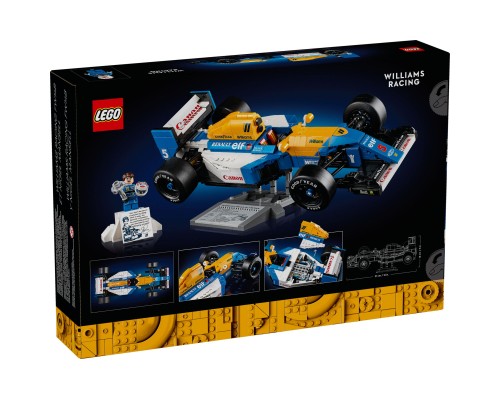 Конструктор LEGO Icons Williams Racing FW14B і Найджел Менселл (10353)