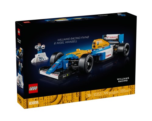 Конструктор LEGO Icons Williams Racing FW14B і Найджел Менселл (10353)