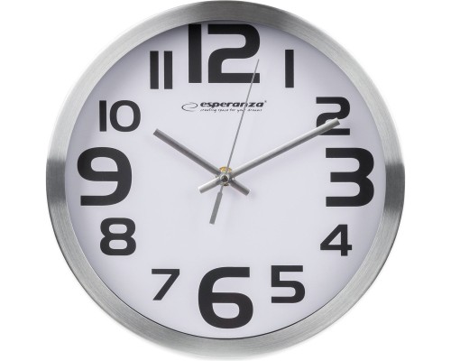 Настінний годинник Esperanza Wall Clock Zurich 25 см White (EHC013W)