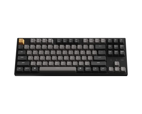 Клавіатура Keychron C1 Pro 87Key K pro Red RGB QMK/VIA Hot-swap USB UA Black (C1PM1_KEYCHRON)