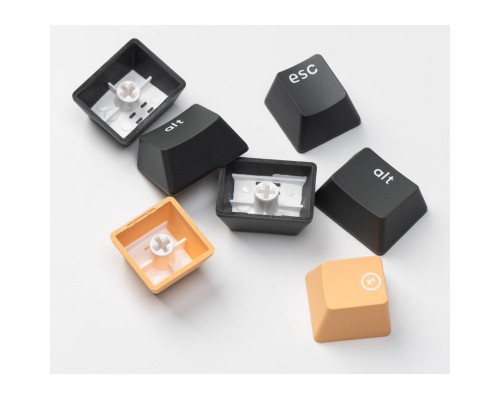 Клавіатура Keychron C1 Pro 87Key K pro Red RGB QMK/VIA Hot-swap USB UA Black (C1PM1_KEYCHRON)