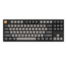 Клавіатура Keychron C1 Pro 87Key K pro Red RGB QMK/VIA Hot-swap USB UA Black (C1PM1_KEYCHRON)