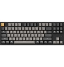 Клавіатура Keychron C1 Pro 87Key K pro Red RGB QMK/VIA Hot-swap USB UA Black (C1PM1_KEYCHRON)